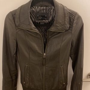 Aritzia x Mackage Leather jacket